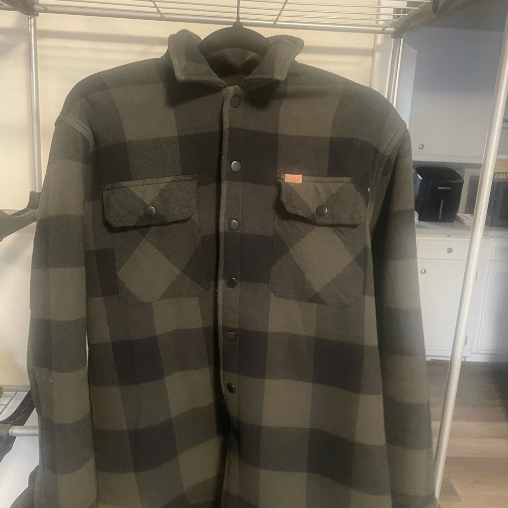 Matix Dark Plaid insulated Shirt